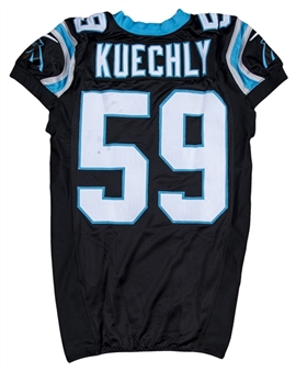 2016 Luke Keuchly Game Used Carolina Panthers Home Jersey (Panthers COA) 